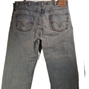 Levi's 550 Jeans  42 x 30  Vintage 2003  Relaxed  Tapered  Medium Stonewash GUC